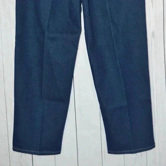 Levi Strauss Co 573 Mom Jean Dark Blue Jeans White Tab - Picture 3 of 9